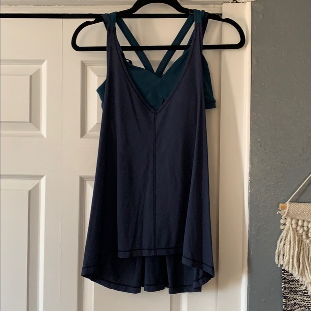 Lululemon built in bra tank top